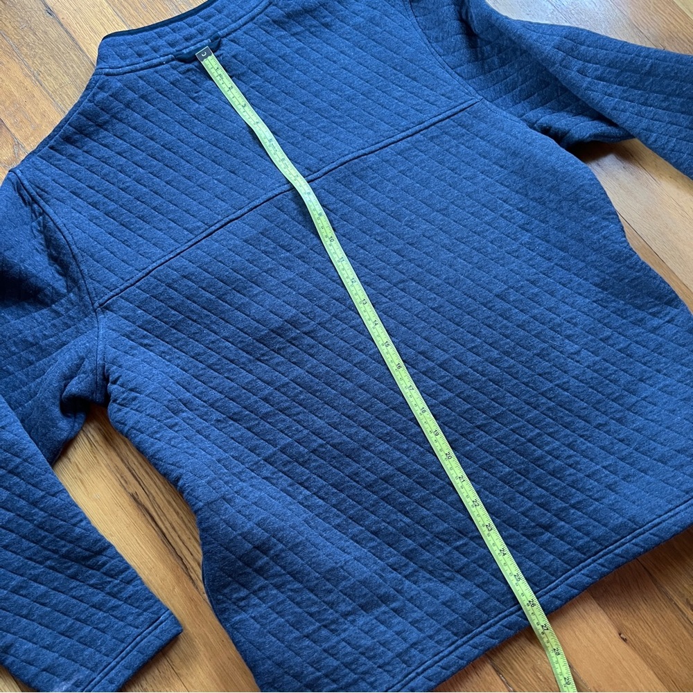 Pendleton Navy Quilted Quarter Zip Pullover - image 6